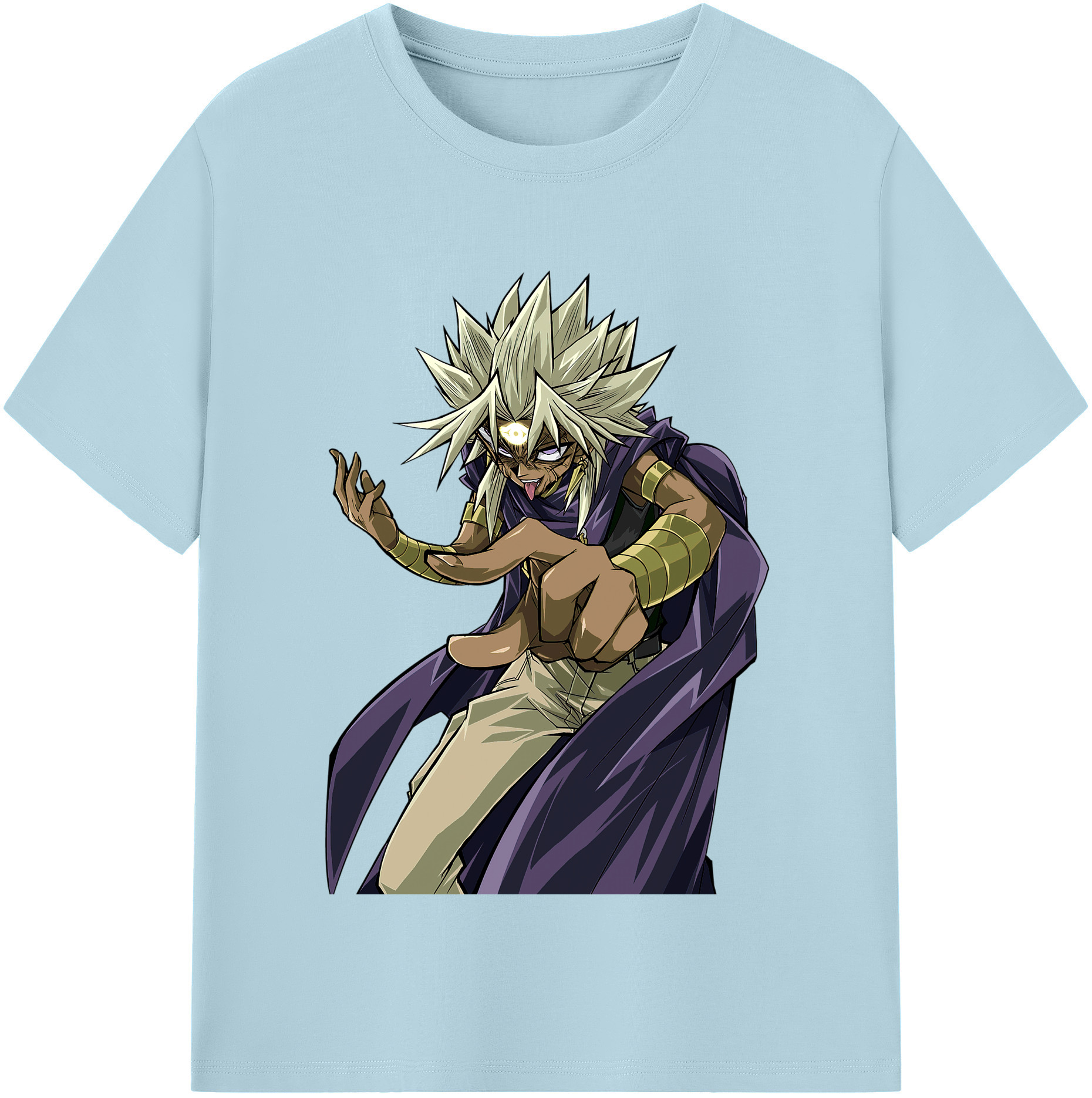 （画像用） 遊☆戯☆王 Yu-Gi-Oh! 綿100％半袖Tシャツ（フロントプリント）